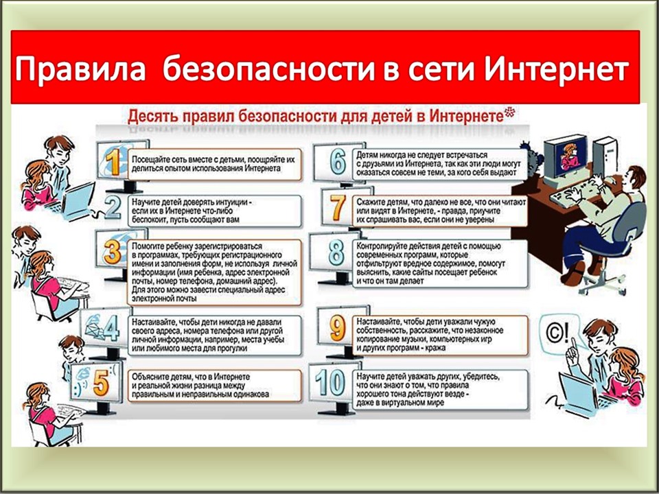 Правила безопасности в интернете